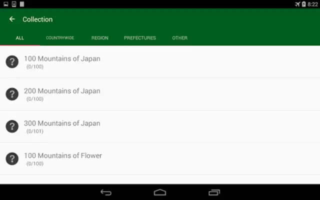 Mountain Collector android App screenshot 3